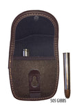 Vero Vellini 5-Round Cartridge Case (Brown Leather and Loden)