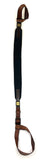 Vero Vellini Standard Shotgun Sling (Black Neoprene / Brown Leather)