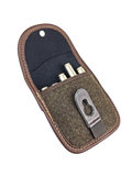 Vero Vellini 5-Round Cartridge Case (Brown Leather and Loden)