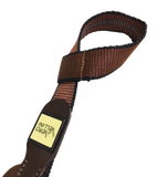 Vero Vellini Standard Shotgun Sling (Black Neoprene / Brown Leather)